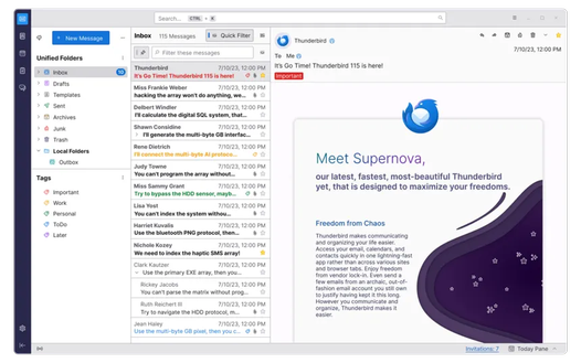 Mozilla Thunderbird